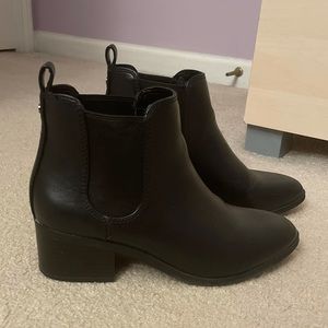 Black Booties from Target Size 6